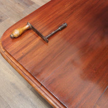 Load image into Gallery viewer, Antique English Mahogany Single Leaf Extension Dining Table C1880 B12995
