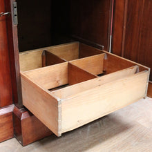 Load image into Gallery viewer, Antique English Mahogany Sideboard Flame Mahogany c1860. B12990
