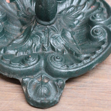Load image into Gallery viewer, Antique English Cast Iron Umbrella Stand Holder Leaf Drip Tray Antique. B12991
