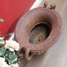 Load image into Gallery viewer, Antique French Cast Iron Medici Urn Campana Garden Planter. B12981
