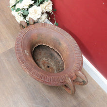 Load image into Gallery viewer, Antique French Cast Iron Medici Urn Campana Garden Planter. B12981
