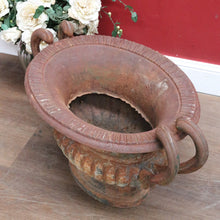 Load image into Gallery viewer, Antique French Cast Iron Medici Urn Campana Garden Planter. B12981
