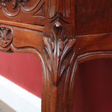 Load image into Gallery viewer, Antique French Walnut Bedside Table with Marble Top B12998
