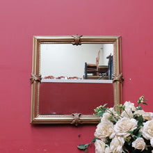 Load image into Gallery viewer, Vintage Brass Florentine Wall Hanging Hall way bedroom Mirror B13000
