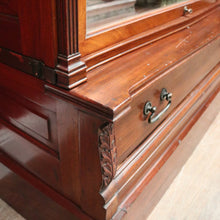 Load image into Gallery viewer, x SOLD Globe Wernicke Barrister Bookcase – 3 Sections, Drawer, Brass Bound. B12544
