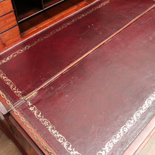 Load image into Gallery viewer, Antique English Mahogany Drop Front Bureau Desk Cupboard c1870. B12983
