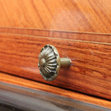 Load image into Gallery viewer, Vintage Cylinder Top Ladies Desk Kingwood Satinwood Inlay c1940. B12782

