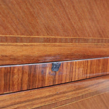 Load image into Gallery viewer, Vintage Cylinder Top Ladies Desk Kingwood Satinwood Inlay c1940. B12782
