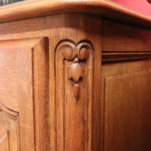 Load image into Gallery viewer, A Pair of Vintage French Oak Single Door Bedside Lamp Table Cabinets B12831
