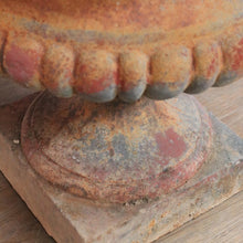 Load image into Gallery viewer, Antique Cast Iron Medici-style Campana shaped Garden Urn Pot Planter B13001
