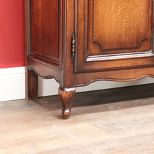 Load image into Gallery viewer, Antique French Country 2 Door Narrow Hall TV / Shoe Storage Cabinet B12776
