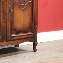 Load image into Gallery viewer, Antique French Country 2 Door Narrow Hall TV / Shoe Storage Cabinet B12776
