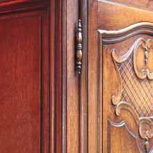 Load image into Gallery viewer, Antique French Country 2 Door Narrow Hall TV / Shoe Storage Cabinet B12776
