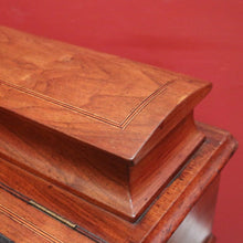 Load image into Gallery viewer, Antique English Walnut Davenport Desk with Gilt Tooled Leather Top. B12585
