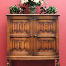 Load image into Gallery viewer, Vintage Oak 2 Door 10 Drawer Cutlery Cabinet Storage Cabinet - Shepherd and Baker Pty Ltd Johannesburg c1940 B13009
