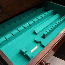 Load image into Gallery viewer, Vintage Oak 2 Door 10 Drawer Cutlery Cabinet Storage Cabinet - Shepherd and Baker Pty Ltd Johannesburg c1940 B13009
