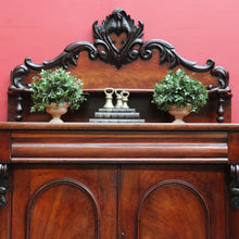 Load image into Gallery viewer, Antique Australian Cedar Chiffonier 2 Door Cabinet Sideboard B13005
