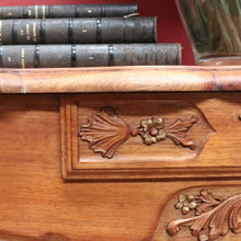 Load image into Gallery viewer, Vintage French Walnut Single Drawer Side Hall or Lamp Table B12754

