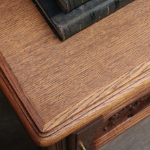 Load image into Gallery viewer, Pair of Vintage French Oak Single Door Bedside or Side Lamp Table B13014
