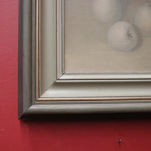 Load image into Gallery viewer, Oil on Board, Still life, '6 Apples' Australian Artist Robert G (Bob) Baker, Beautifully Framed. B12609
