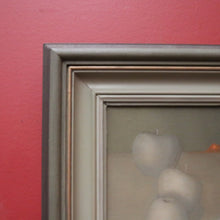 Load image into Gallery viewer, Oil on Board, Still life, '6 Apples' Australian Artist Robert G (Bob) Baker, Beautifully Framed. B12609
