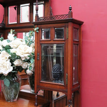 Load image into Gallery viewer, Antique English Edwardian Parlour China Display Cabinet B13015
