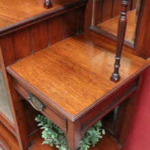 Load image into Gallery viewer, Antique English Edwardian Parlour China Display Cabinet B13015
