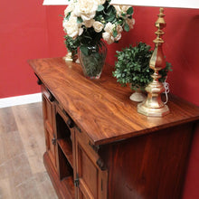 Load image into Gallery viewer, Antique Australian Blackwood &amp; Cedar Sideboard Cabinet with Drawers &amp; Shelves. B12590
