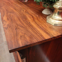 Load image into Gallery viewer, Antique Australian Blackwood &amp; Cedar Sideboard Cabinet with Drawers &amp; Shelves. B12590
