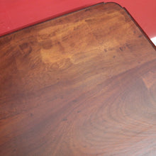 Load image into Gallery viewer, Antique English Mahogany Barley Twist Hall Console Table or Small Desk B13006
