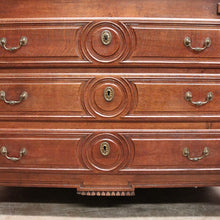 Load image into Gallery viewer, x SOLD Antique French Oak Writing Bureau c1830 – 3 Lower Drawers, Fitted Interior. B12591
