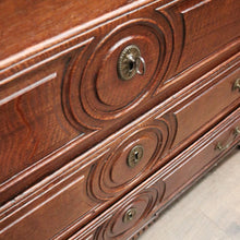 Load image into Gallery viewer, x SOLD Antique French Oak Writing Bureau c1830 – 3 Lower Drawers, Fitted Interior. B12591
