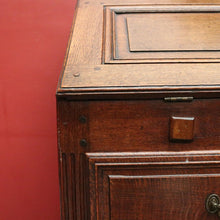 Load image into Gallery viewer, x SOLD Antique French Oak Writing Bureau c1830 – 3 Lower Drawers, Fitted Interior. B12591
