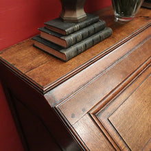 Load image into Gallery viewer, x SOLD Antique French Oak Writing Bureau c1830 – 3 Lower Drawers, Fitted Interior. B12591
