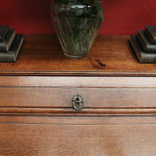 Load image into Gallery viewer, x SOLD Antique French Oak Writing Bureau c1830 – 3 Lower Drawers, Fitted Interior. B12591
