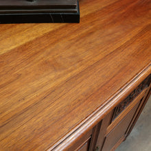 Load image into Gallery viewer, Antique English Edwardian Walnut 2 Door 2 Drawer Sideboard Cabinet B13011
