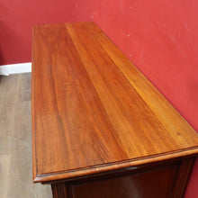 Load image into Gallery viewer, Antique English Edwardian Walnut 2 Door 2 Drawer Sideboard Cabinet B13011
