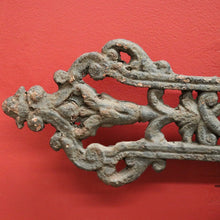 Load image into Gallery viewer, x SOLD Antique French Cross, Sacred Heart Crucifix, Wrought Iron Cross, Marker. B12147

