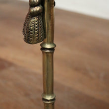 Load image into Gallery viewer, Vintage Glass and Brass Coffee Table with Bamboo-Style Legs and Tassel Detailing. B12596
