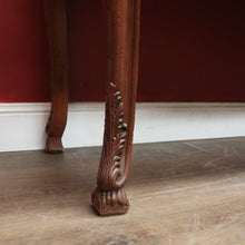 Load image into Gallery viewer, x SOLD Brigitte Forestier Cherrywood Two Drawer Hall Console Sofa Entry Table. B12598
