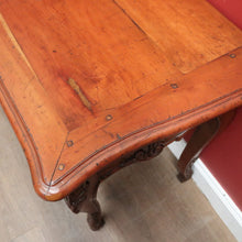 Load image into Gallery viewer, x SOLD Brigitte Forestier Cherrywood Two Drawer Hall Console Sofa Entry Table. B12598

