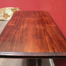 Load image into Gallery viewer, x SOLD Antique English Sofa Table, Hall Table or Console Table, Rosewood, Tapered Pedestals. B12183
