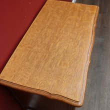 Load image into Gallery viewer, Vintage French chest of three drawers with carved detail and cast metal handles. B12824
