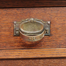 Load image into Gallery viewer, French farmhouse sideboard with two drawers two door cupboard and marble top. B12763
