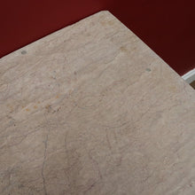 Load image into Gallery viewer, French farmhouse sideboard with two drawers two door cupboard and marble top. B12763
