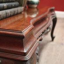 Load image into Gallery viewer, x SOLD Vintage Cedar Coffee Table – Shaped Top with Carved Legs, Elegant Design. B12610
