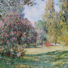 Load image into Gallery viewer, Framed Claude Monet The Parc Monceau print with gilt frame. B13023
