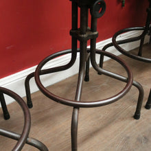 Load image into Gallery viewer, x SOLD A Set of Four Vintage Designer Bar Stools or Breakfast Bar Stools. B12210
