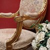 Load image into Gallery viewer, Pair of French Gilt Wood Armchairs with Medallion Backs and Tapestry Seats. B12623

