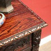 Load image into Gallery viewer, Antique French Oak Chest of Drawers with Five Carved Green Man Handles and Ornate Detailing. B12624
